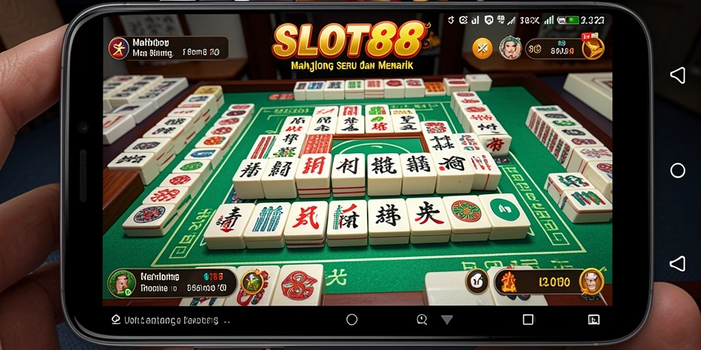 Tangkapan layar gameplay Mahjong yang seru dan mengasyikkan.